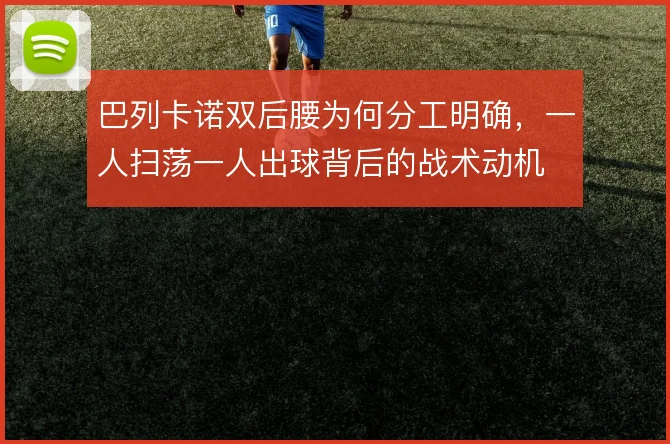 巴列卡诺双后腰为何分工明确,一人扫荡一人出球背后的战术动机
